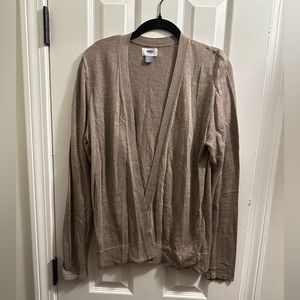 Light Brown Old Navy Cardigan